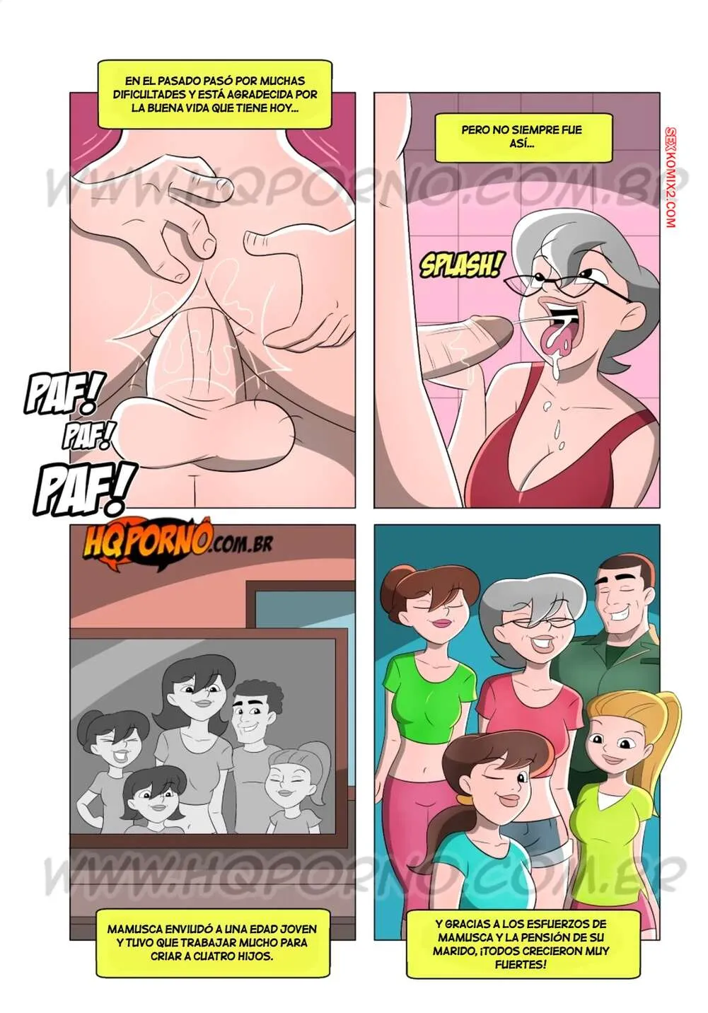 Comic Porno Mamusca. A Sogra Tarada. Parte 1. HQPorno (#3)