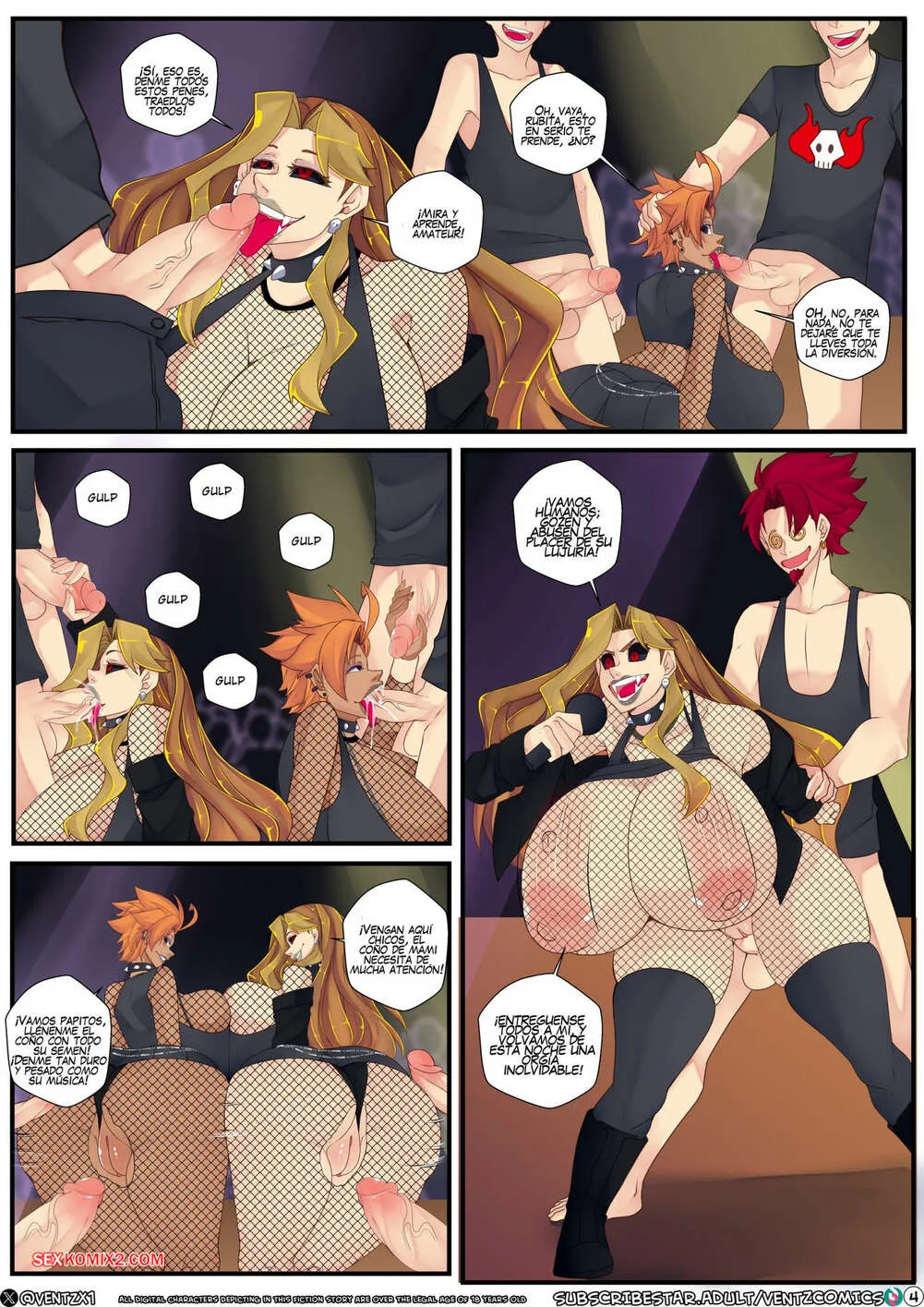 Comic Porno MIDNIGHT Melody. Ventzx. (#5)