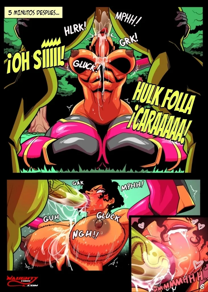 Comic Porno El Insaciable Hulk - Groove1121 (#6)